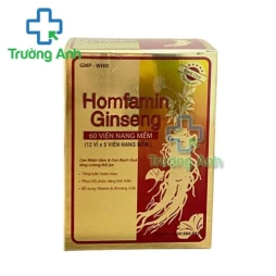 Homfamin Ginseng Mediphar - Hỗ trợ tăng cường sức đề kháng